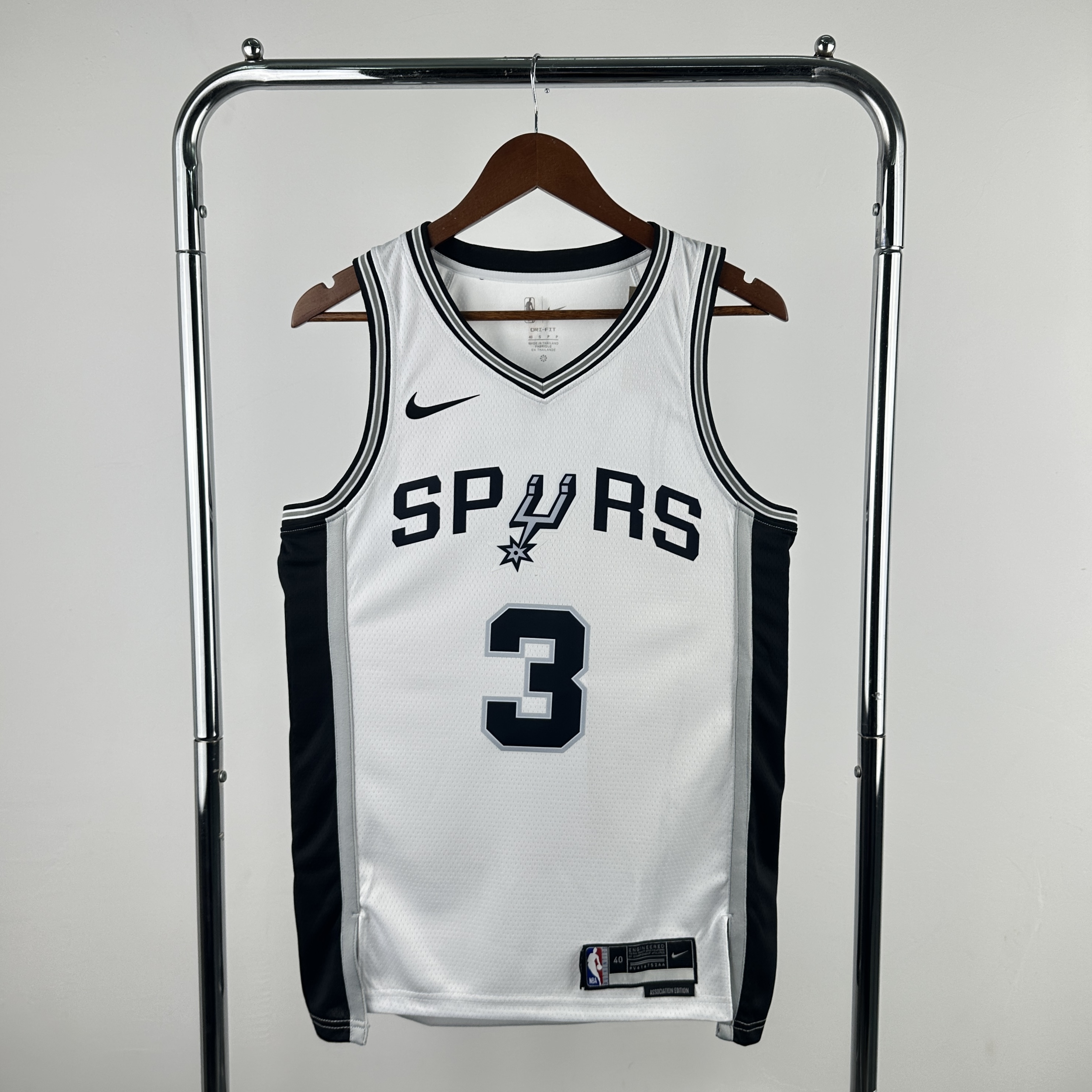 Men San Antonio Spurs #3 Paul White Season Nike 2025 NBA Jersey